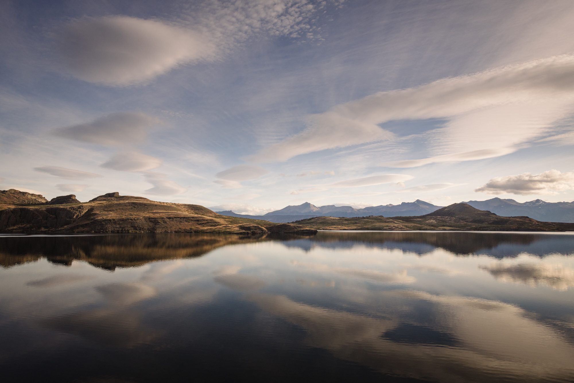 The still water of Laguna Sofía
